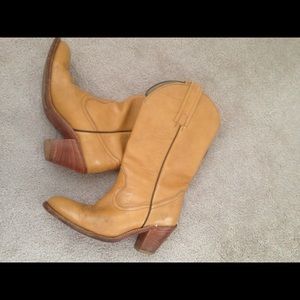 Vintage Frye cowboy boots